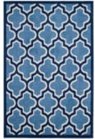 Safavieh Amherst Amt420q Light Blue - Navy Area Rug