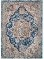 Safavieh Aria Ara119b Blue - Beige Area Rug