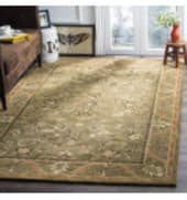 Safavieh Antiquities AT52A Olive - Gold Area Rug