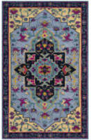 Safavieh Bellagio Blg506b Light Blue - Multi Area Rug