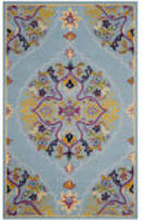 Safavieh Bellagio Blg605b Light Blue - Multi Area Rug