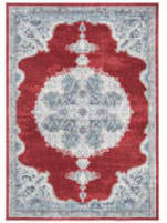 Safavieh Brentwood Bnt867q Red - Ivory Area Rug