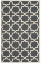 Safavieh Cambridge Cam125x Dark Grey / Ivory Area Rug
