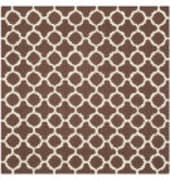 Safavieh Cambridge Cam130h Dark Brown / Ivory Area Rug