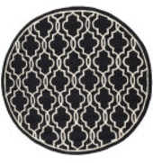 Safavieh Cambridge Cam131e Black / Ivory Area Rug