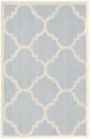 Safavieh Cambridge Cam140a Light Blue / Ivory Area Rug