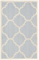 Safavieh Cambridge Cam140a Light Blue / Ivory Area Rug