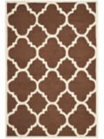 Safavieh Cambridge Cam140h Dark Brown / Ivory Area Rug