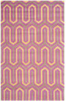 Safavieh Cambridge Cam351f Fuchsia / Grey Area Rug