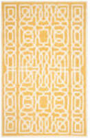 Safavieh Cambridge Cam570q Gold - Ivory Area Rug