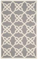 Safavieh Cambridge Cam722d Dark Grey - Ivory Area Rug