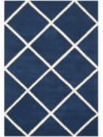 Safavieh Chatham Cht720c Dark Blue / Ivory Area Rug