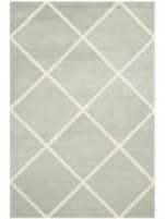 Safavieh Chatham Cht720e Grey / Ivory Area Rug