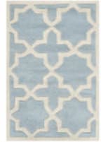 Safavieh Chatham Cht732b Blue / Ivory Area Rug