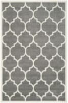 Safavieh Chatham Cht733d Dark Grey / Ivory Area Rug