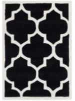 Safavieh Chatham Cht733k Black / Ivory Area Rug