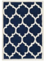 Safavieh Chatham Cht734c Dark Blue / Ivory Area Rug