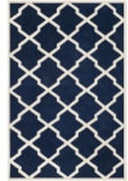 Safavieh Chatham CHT735C Dark Blue / Ivory Area Rug