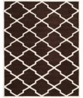 Safavieh Chatham CHT735R Dark Brown / Ivory Area Rug