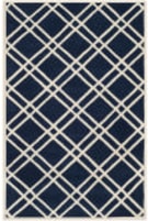Safavieh Chatham CHT740C Dark Blue / Ivory Area Rug