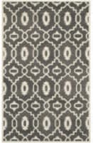 Safavieh Chatham Cht745d Dark Grey / Ivory Area Rug