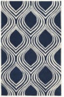 Safavieh Chatham Cht758c Dark Blue - Ivory Area Rug