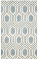 Safavieh Chatham Cht760b Blue - Ivory Area Rug