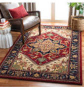 Safavieh Classic CL225A Assorted - Red Area Rug