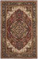 Safavieh Classic CL763B Red - Navy Area Rug