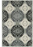 Safavieh Capri Cpr353c Grey / Black Area Rug