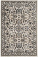 Safavieh Carolina Crl477c Cream - Dark Blue Area Rug