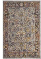 Safavieh Crystal Crs504a Light Blue - Orange Area Rug