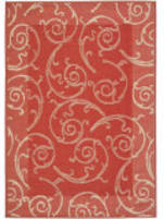 Safavieh Courtyard CY2665-3707 Red / Natural Area Rug