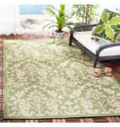 Safavieh Courtyard CY3416-1E06 Olive / Natural Area Rug
