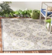 Safavieh Courtyard CY7978-78A21 Light Grey / Anthracite Area Rug