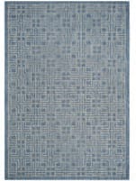 Safavieh Courtyard CY8467-36821 Navy - Grey Area Rug