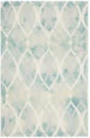 Safavieh Dip Dyed Ddy534q Green - Ivory Grey Area Rug