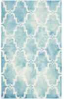 Safavieh Dip Dye Ddy536d Turquoise - Ivory Area Rug