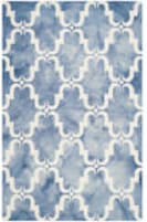 Safavieh Dip Dye Ddy536k Blue - Ivory Area Rug