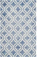 Safavieh Dip Dye Ddy537k Blue - Ivory Area Rug