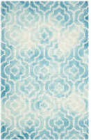 Safavieh Dip Dye Ddy538d Turquoise - Ivory Area Rug