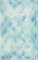 Safavieh Dip Dye Ddy539d Turquoise - Ivory Area Rug
