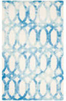 Safavieh Dip Dye Ddy675a Ivory - Blue Area Rug