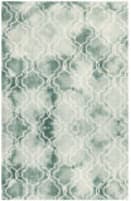 Safavieh Dip Dyed Ddy676q Green - Ivory Area Rug