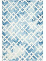 Safavieh Dip Dyed Ddy677g Blue - Ivory Area Rug