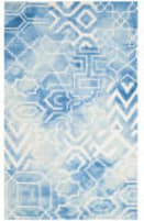 Safavieh Dip Dye Ddy678g Blue - Ivory Area Rug