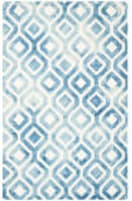 Safavieh Dip Dyed Ddy679a Ivory - Blue Area Rug