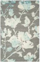 Safavieh Dip Dyed Ddy716l Grey - Turquoise Area Rug
