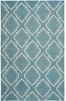 Safavieh Dhurries Dhu112a Blue - Ivory Area Rug