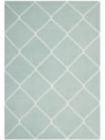 Safavieh Dhurries DHU635C Light Blue / Ivory Area Rug